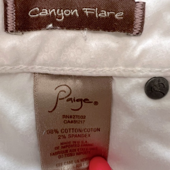 Joe’s Jeans - White Canyon Bootcut Jeans, Size 30 - Picture 5 of 6